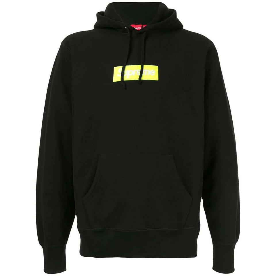 Sudaderas Supreme Box Logo Amarillo | Supreme 358IS